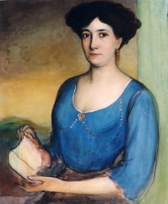 Boceto para el retrato de La señora de Casanueva