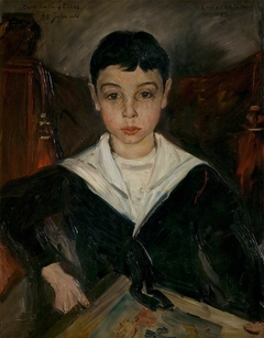 Carl Ludwig Elias, Aged 7 1/4 by Lovis Corinth