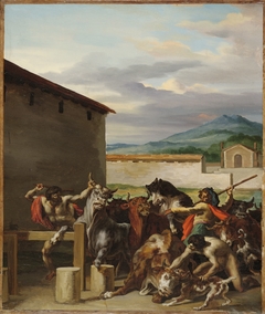 Cattle Market by Théodore Géricault
