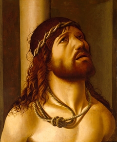 Christ at the Column by Antonello de Saliba