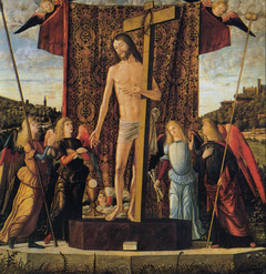 Christ between Four Angels by Vittore Carpaccio