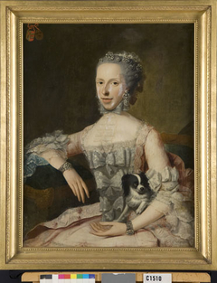 Cornelia Françoise Koetsch (1742-1765). Echtgenote van Piete by Pierre Frédéric de la Croix