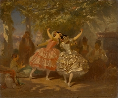 Dancing Spaniards by Eugène Giraud