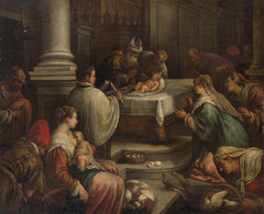 Darbringung Christi im Tempel by Anonymous