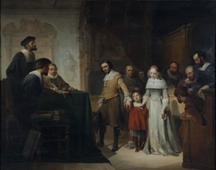 'De echtscheiding', naar gedicht van Hendrik Tollens by Jan Hendrik van de Laar