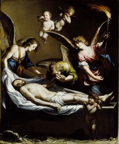 Dead Christ with Lamenting Angels