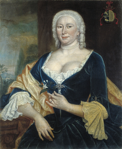 Debora Rijser (1715-1764) by Harmen Serin
