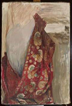 Drapery for the prostitute in the painting “East” by Jan Ciągliński