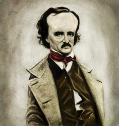 Edgar Allan Poe by Mark Hammermeister