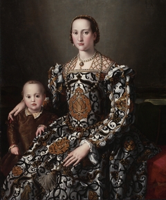 Eleonora of Toledo and Her Son by Agnolo Bronzino