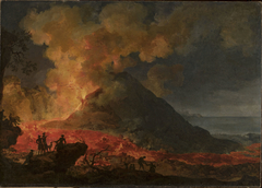 Eruption of Vesuvius by Pierre-Jacques Volaire