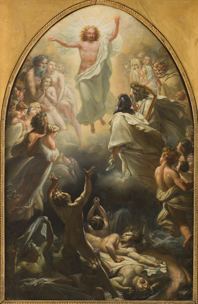 Esquisse Pour Notre Dame De La Croix La Descente De Jesus Christ Dans Les Limbes Pierre Claude Francois Delorme Artwork On Useum