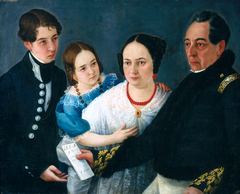 Family of General Don Felipe Codallos by Agustín Arrieta