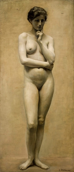 Female Nude by Maria Chmielowska
