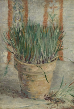 Flowerpot with Garlic Chives by Vincent van Gogh