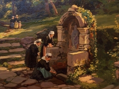 Fontaine Sainte-Barbe by Henri Alphonse Barnoin