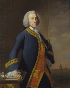 George Anson, 1st Baron Anson, Admiral of the Fleet, 1697-1762 by Thomas Hudson