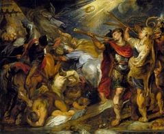 Gideon Overcoming the Midianites by Anonymous