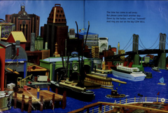 Harbor - Illustration from Look-Alikes by Joan Steiner