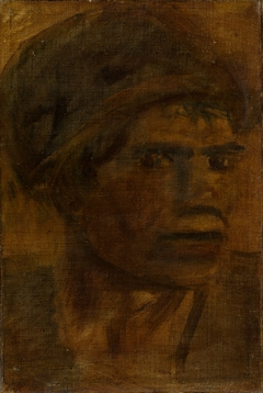 Head of a Prisoner (Head of a Balkan Man) by László Mednyánszky