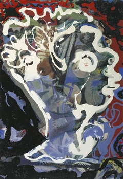 Head of Dylan Thomas by Eileen Agar