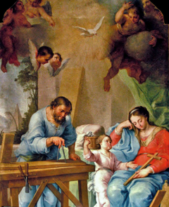 Holy Family by Inácio de Oliveira Bernardes