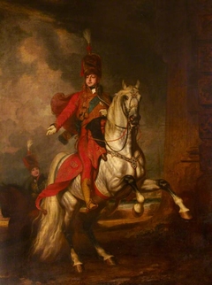 HRH the Prince Regent, later King George IV (1762-1830) and Colonel the Hon. Charles Wyndham (1796-1866) by Thomas Phillips