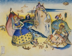 Imatra, février 1917 by Wassily Kandinsky