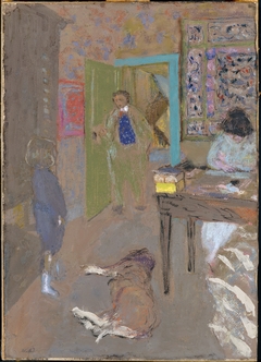 Interior at Saint-Jacut by Édouard Vuillard