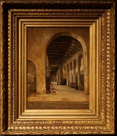 Interior of the Church of Gérace by Jacques Raymond Brascassat