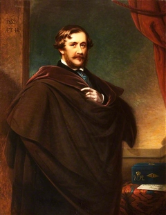 James Howard Harris, 3rd Earl of Malmesbury, PC, DCL, GCB (1807-1889), aged 44 by James Godsell Middleton
