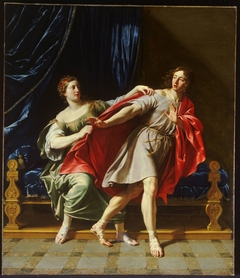 Joseph and the Wife of Potiphar by Jean Baptiste de Champaigne