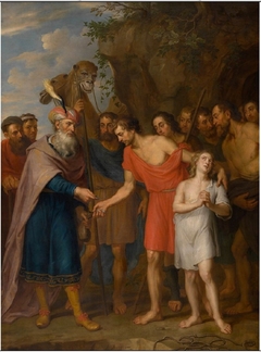Joseph Sold by his Brothers by Balthasar Beschey