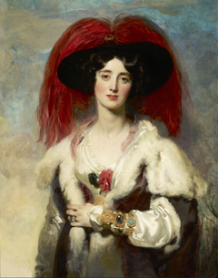 Julia, Lady Peel by Thomas Lawrence