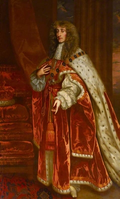 King James II (1633–1701) by school of Sir Peter Lely