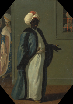 Kisler Aga, Chief of the Black Eunuchs and First Keeper of the Serraglio by Francisco Smith