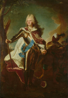 Kurprinz Friedrich August von Sachsen (1696-1763) by Hyacinthe Rigaud