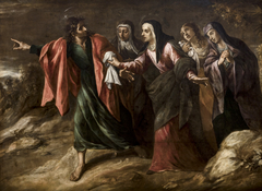 La Virgen con las Tres Marías y San Juan camino del Calvario