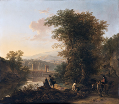 Landscape with a Draftsman by Jan Both
