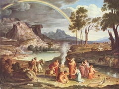 Landscape with Noah by Joseph Anton Koch