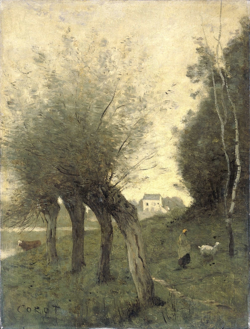 Landscape with Pollard Willows