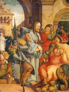 Le Christ devant Caïphe by Master of Meßkirch