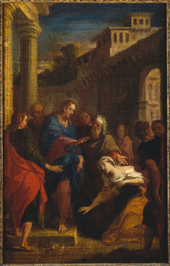 Le Christ et l'Hémorroïsse by Louis de Boullogne