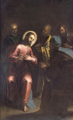 Le Christ parmi les docteurs by Jacopo Amigoni