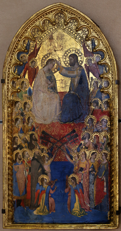 Le Couronnement de la Vierge by Puccio di Simone