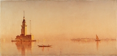 Leander's Tower on the Bosporus by Sanford Robinson Gifford
