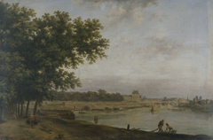 Les Tuileries et le Pont Royal, vus du Cours-la-Reine by Jean-Baptiste-François Génillion
