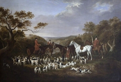 Lord Anson's Hunt on Cannock Chase by William Webb
