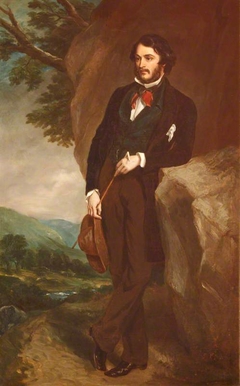 Lord John James Robert Manners, later 7th Duke of Rutland, KG, PC, GCB (1818-1906) (after Sir Francis Grant) by George Frederick Clarke