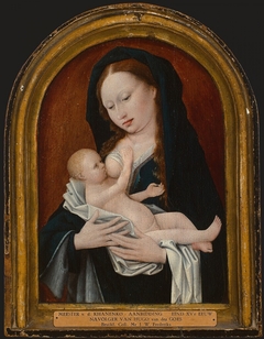 Madonna and child by Master of the Khanenko Adoration